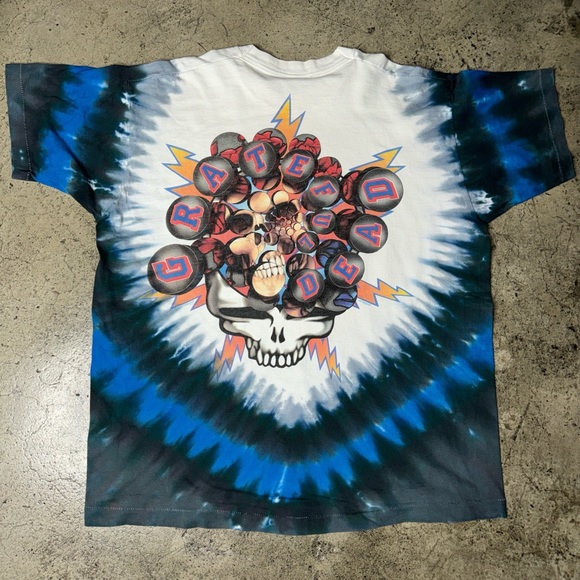 Vintage liquid blue Grateful Dead 1994 tour shirt - Picture 8 of 10